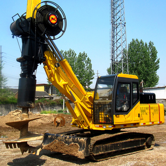 Hydraulic Auger Bore Piling Rig Machine
