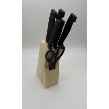 7pcs knife of PP handle set