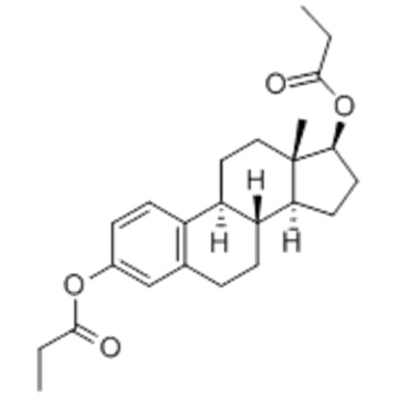 Estra-1,3,5(10)-triene-3,17-diol(17b)-, 3,17-dipropanoate CAS 113-38-2