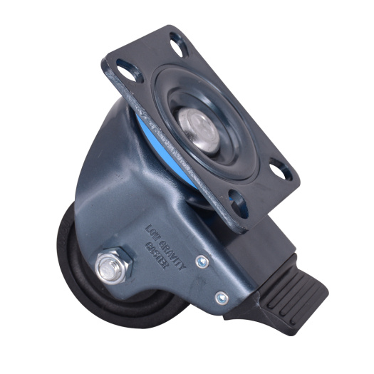 3 Inch Low Profile Caster with Brake