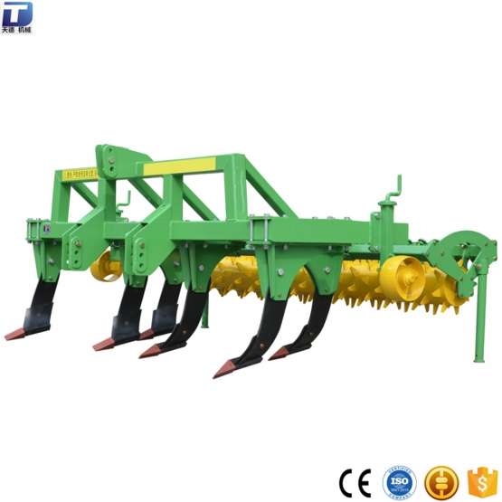 Tractor three point linkage subsoiler cultivator