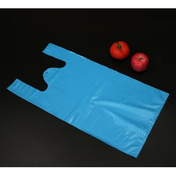 Blue Color T-Shirt Bag for Shopping