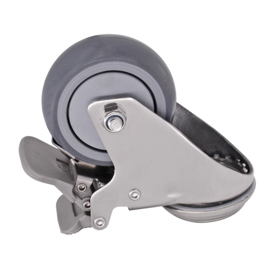 3 Inch Bolt Hole Caster With Brake