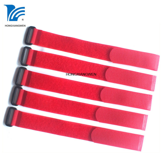 Colorful Custom Logo Hook And Loop Cable Tie
