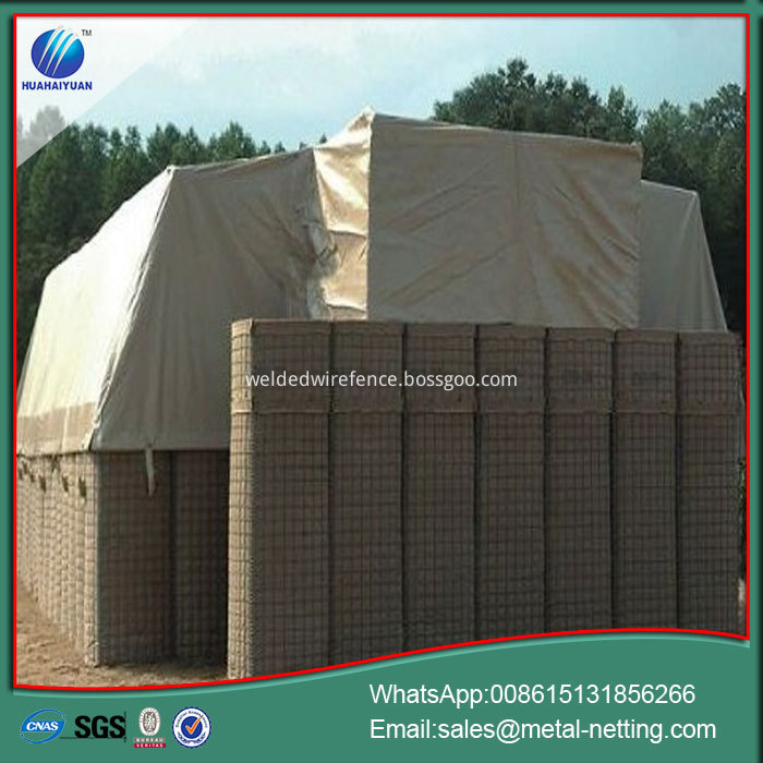 hesco wall barrier