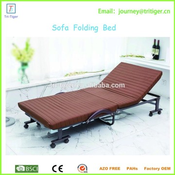 Comfortable foam folding sofa bed with human design