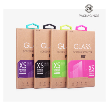 Customized Tempered Glass Packing Simple box