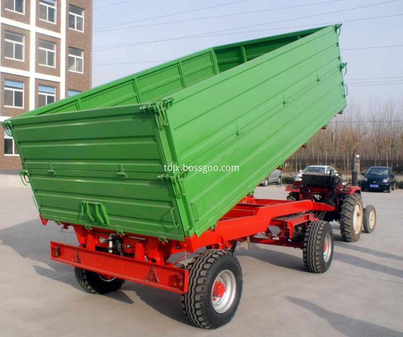 Double Axle Dump Trailer