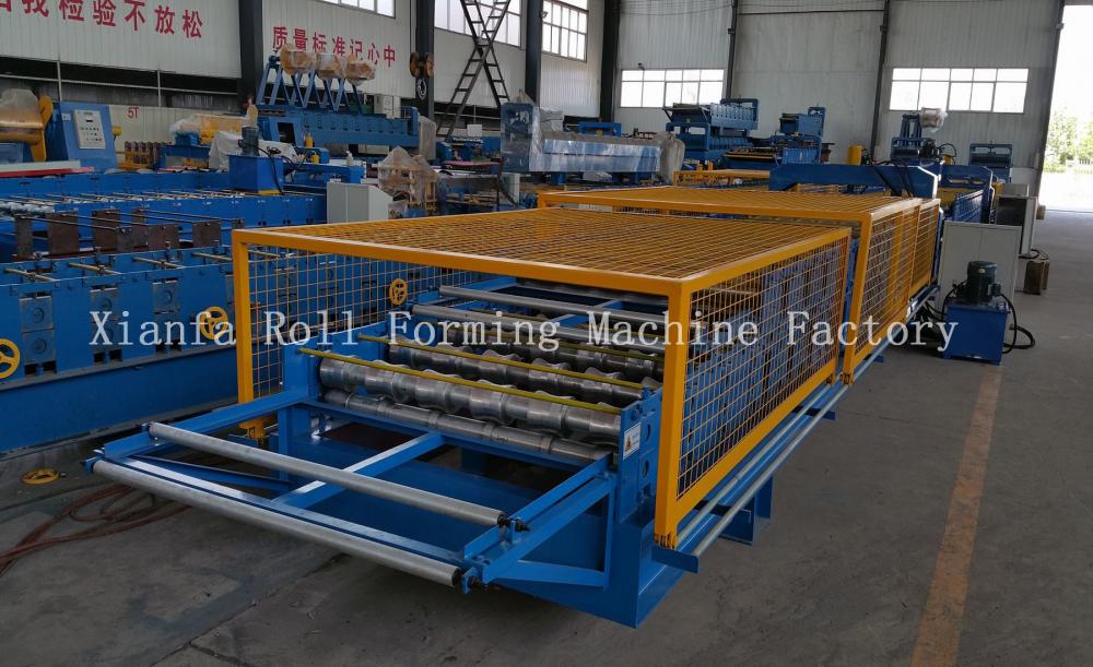 Galvanized Metal Roof Sheet Roll Forming Machine