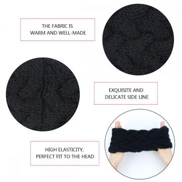 Crochet Knitted Turban Headwrap