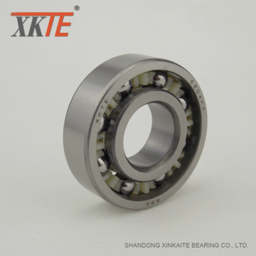 One-Piece Nylon Crown Type Cage Bearing For Idler