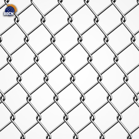 Chain link fence diamond wire mesh garden