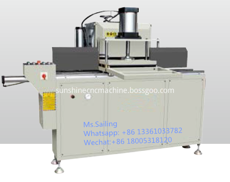 Aluminum profile face milling machine