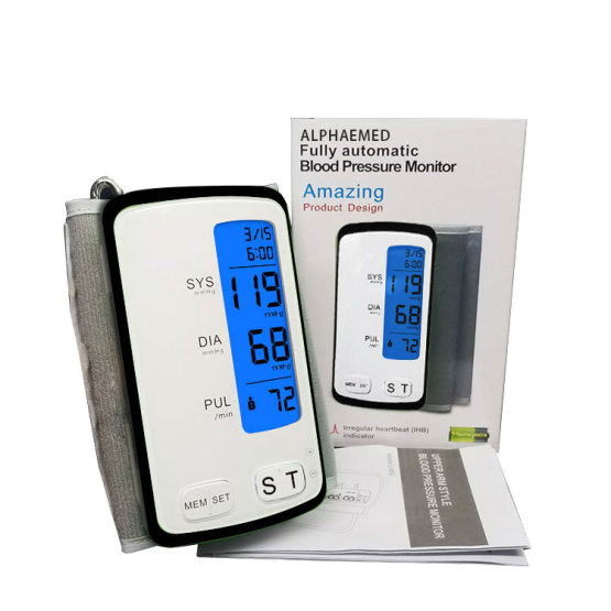 Automatic Blood Pressure Monitor Connected to Computer