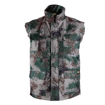 Camouflage 100% polyester Winter Vest