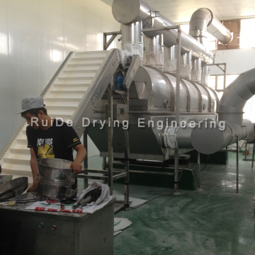 Xylitol fluidized bed dryer