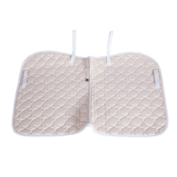 High Quality Satin Jumping Quilted Saddle Pad