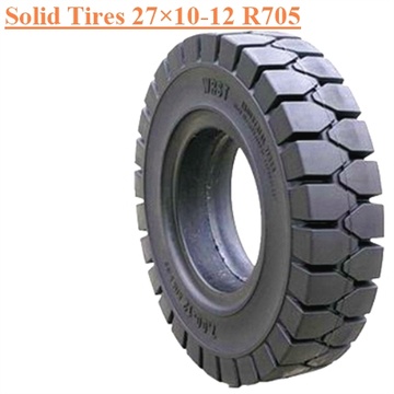 Industrial Field Running Vehicles Solid Tire 27×10-12 R705