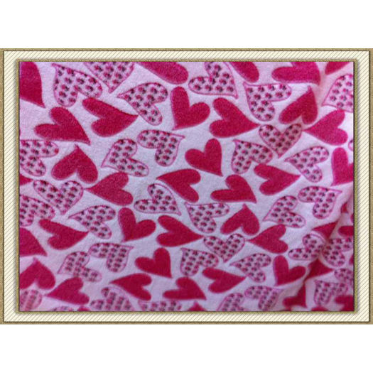 100% Polyester 3D coral fleece pajama fabric