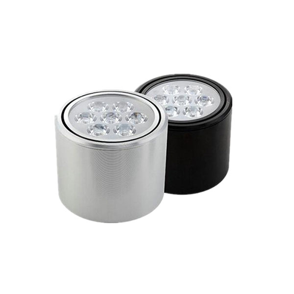 Round Shape Black 5W LED DownlightofSurface Mounted LED Light LED