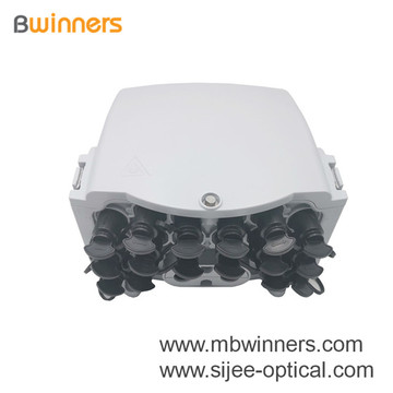 NAP box with Huawei Mini SC IP rated connectors. 16port output Optic Distribution Box FTTH Terminal Box 