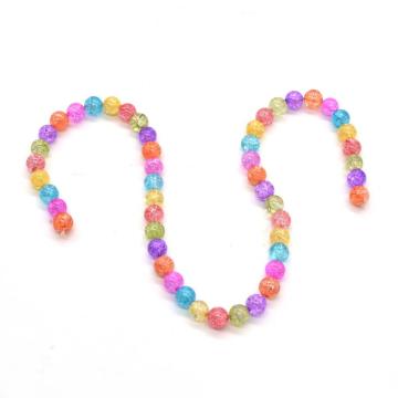 8mm Colorful Natural Crystal Crack Beads for Accessories and Adornment from China Wholesaler