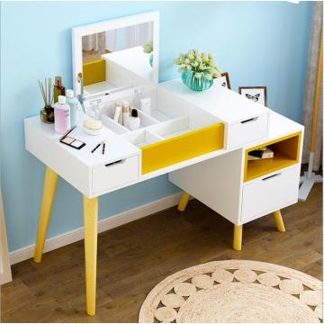 white yellow makeup dresser wardrobe dressing table designs