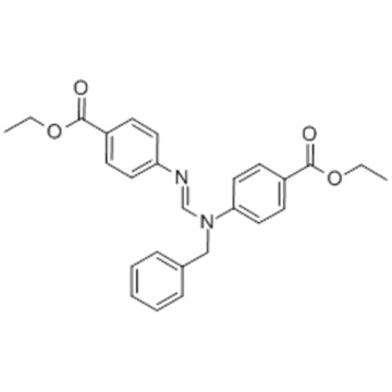 N,N'-Bis(4-ethoxycarbonylphenyl)-N-benzylformamidine CAS 586400-06-8