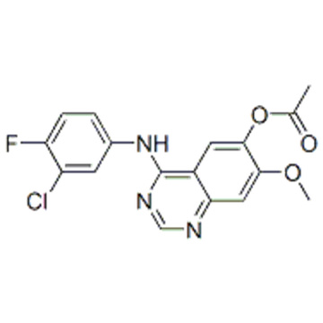 4-(3-Chloro-4-fluorophenylamino)-7-methoxyquinazolin-6-yl acetate CAS 788136-89-0