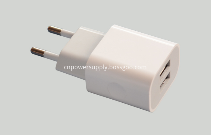 5V2.1A Dual USB Phone Travel Charger