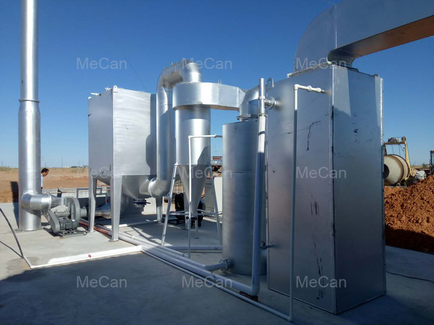 Medical Waste Incinerator with Enhanced Gas Scrubber Unit