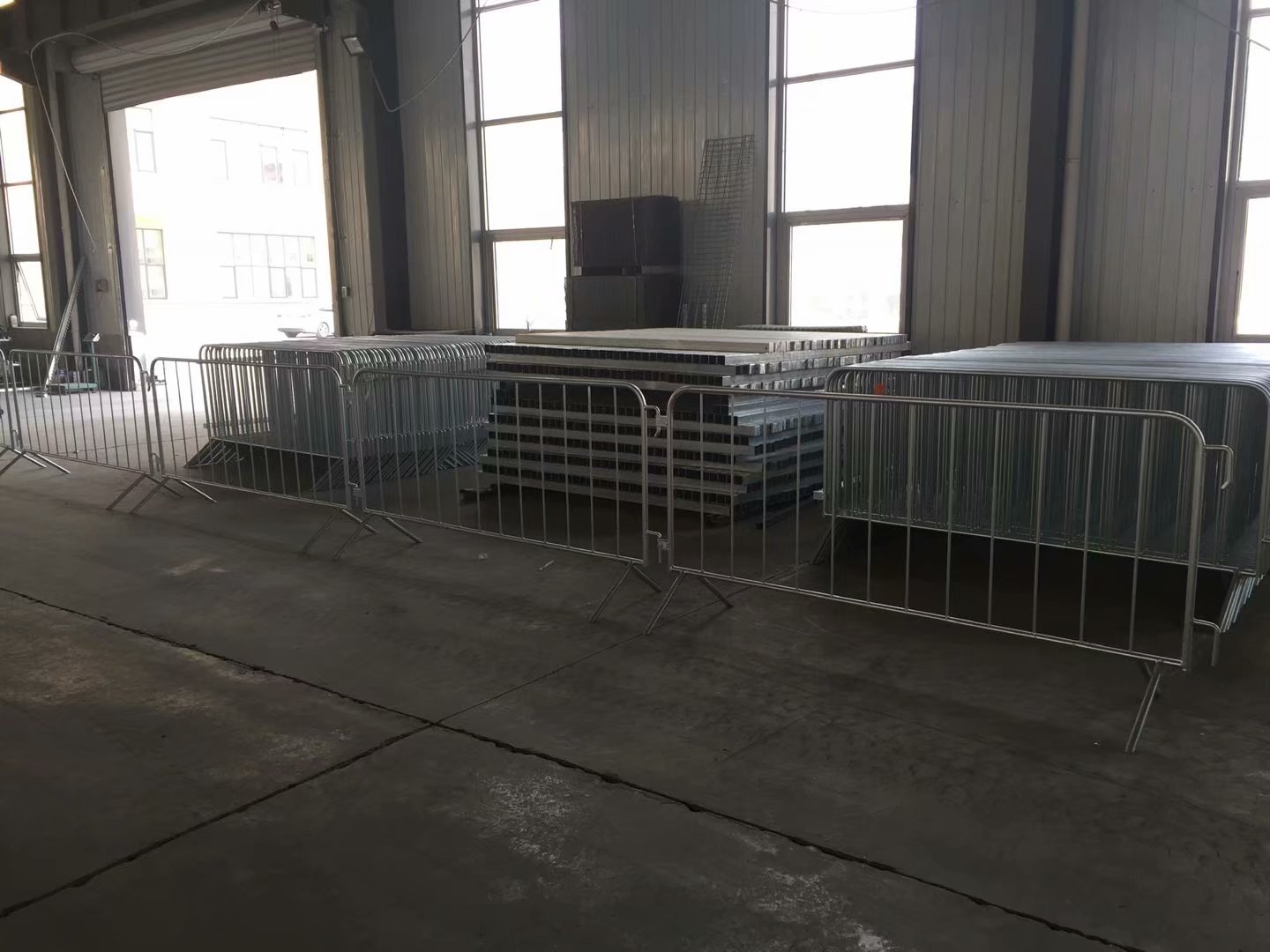 Removable Galvanized Crowd Control Barrier