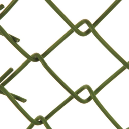 PVC coated Black panels used chain link fences