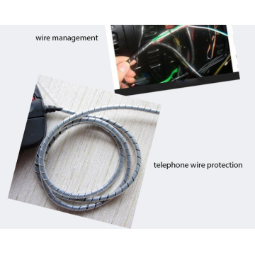 High Quality PE Wire Spiral Cable Wrap Tube
