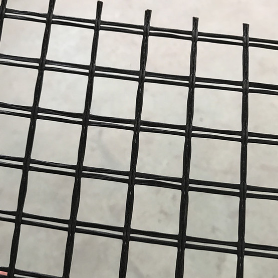 Strengthen Road Surfaces Fiberglass Geogrid