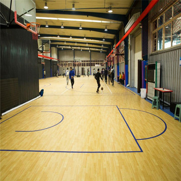 PVC indoor basketball court mat