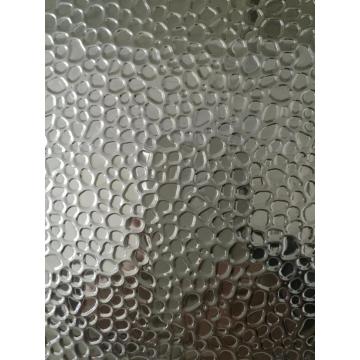 Aluminum checkered plate with small five bar