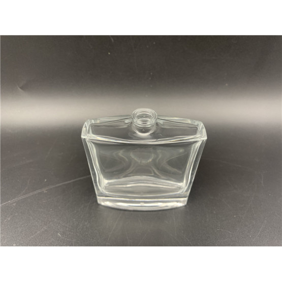 50ml Popular Clear Luxury Perfume Glass Square Bottle