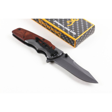 Wholesale Browing Wood Pocket Knife