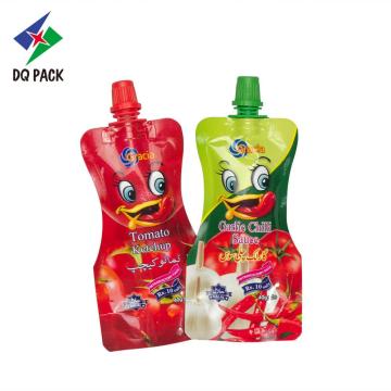 Mini Ketchup printing doypack with spout