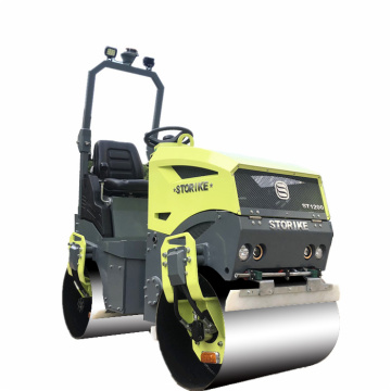 New full hydraulic ride-on road roller compactor