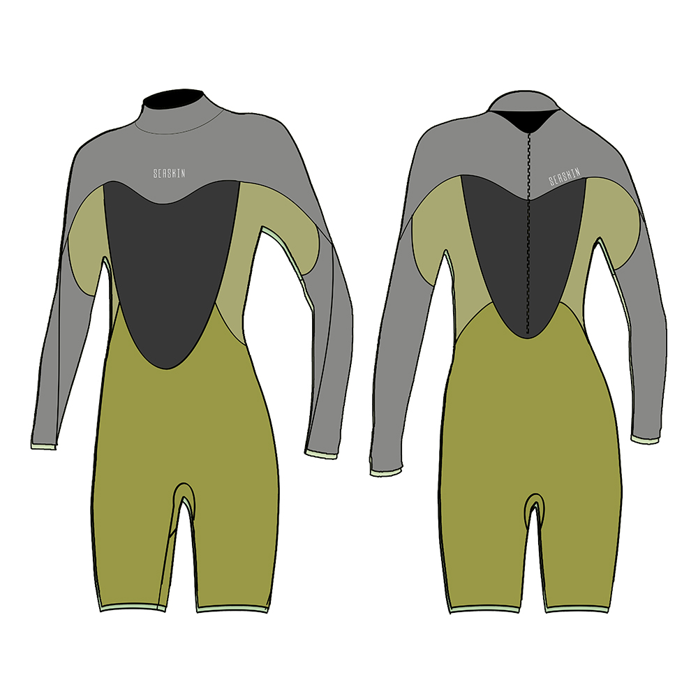  Women long Arm wetsuits 