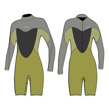 Seaskin 2mm Long Arm Wetsuit For Scuba Diving