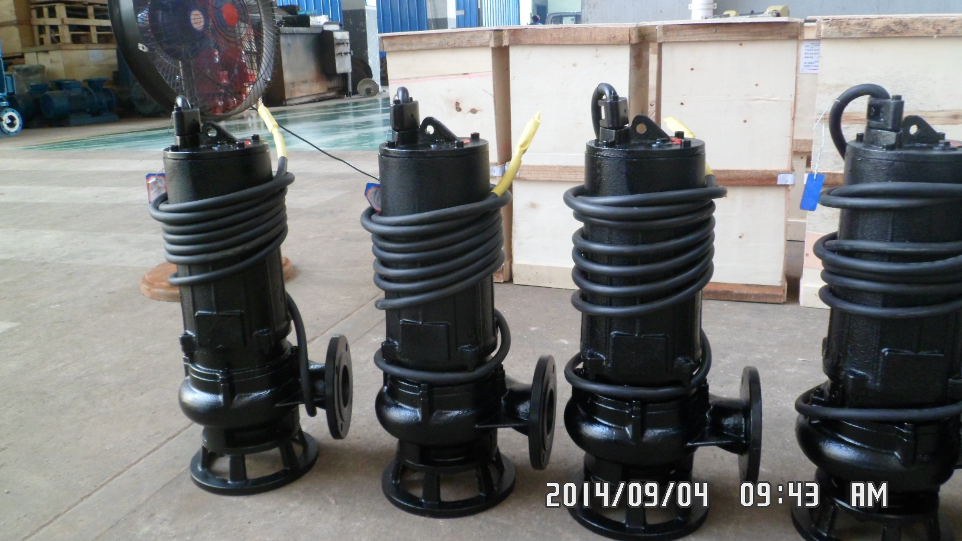 JYWQ series automatic mixing sewage pump 1