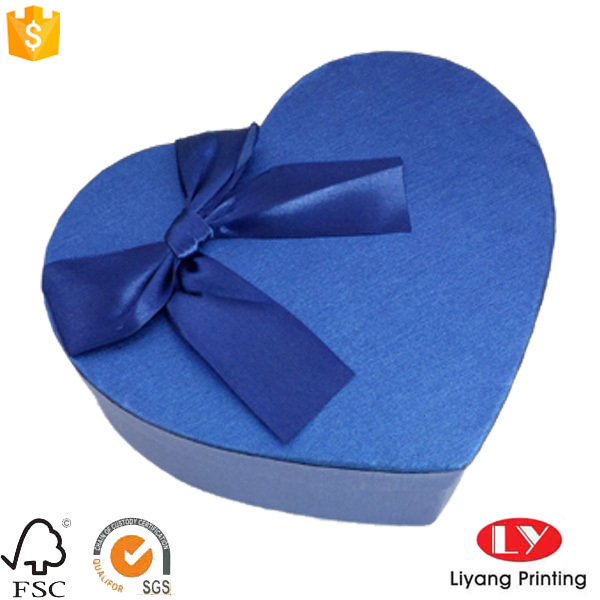 Heart Shape Jewelry Gift Paper Packaging Box