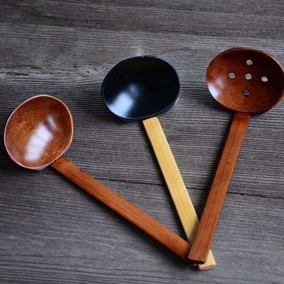 Creative Bamboo Spoon Japanese Korean