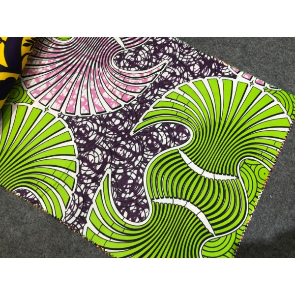 Wax Print Polyester Garments Fabric