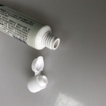 AL toothpaste tube with flip cap