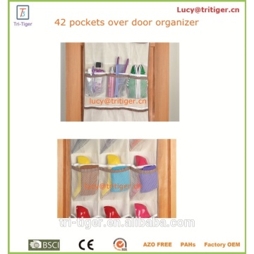 42 pockets over the door wall mesh pockets hanging shoe storage organizer