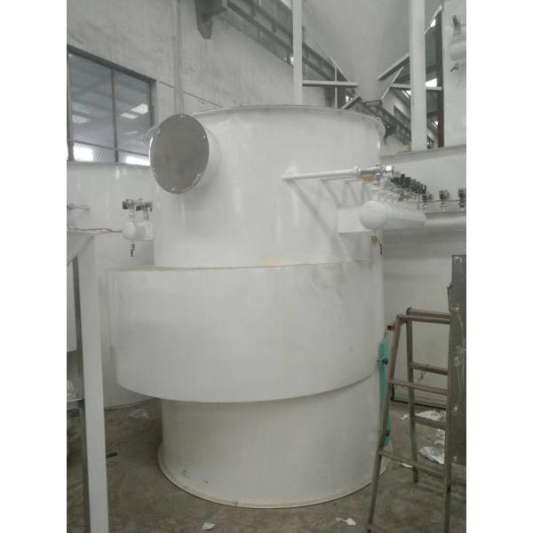 Coconut shell charcoal dust collector